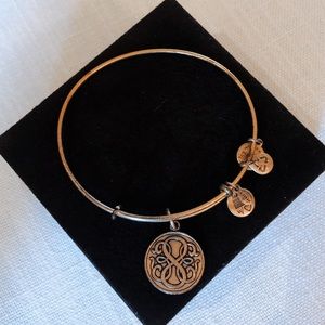 Alex & Ani | infinity charm bangle